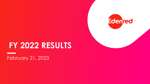 Thumbnail Edenred Financial Report 2022