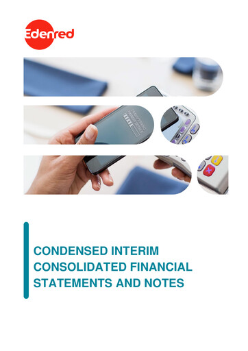 Thumbnail Edenred Financial Statement 2020-h1