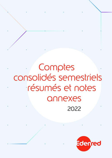 Thumbnail Edenred Financial Statement 2022-h1