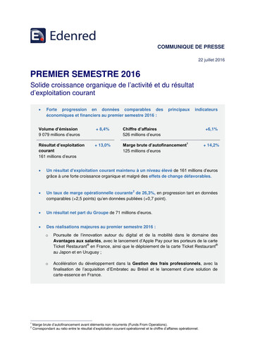 Thumbnail Edenred Half-year Report 2016-h1