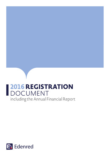 Thumbnail Edenred Universal Registration Document 2016