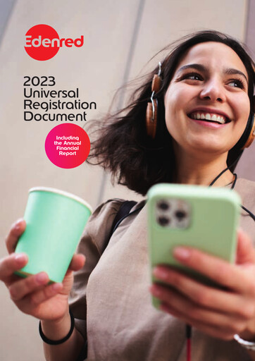 Thumbnail Edenred Universal Registration Document 2023