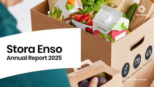Thumbnail Stora Enso
 Annual Report 2025