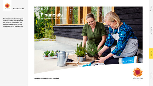 Thumbnail Stora Enso
 Financial Statement 2019