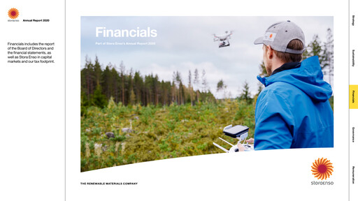 Thumbnail Stora Enso
 Financial Statement 2020