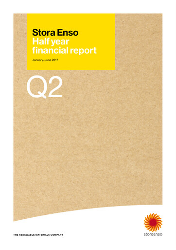 Thumbnail Stora Enso
 Half-year Report 2017-h1