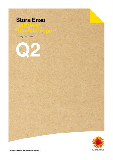 Thumbnail Stora Enso
 Half-year Report 2018-h1