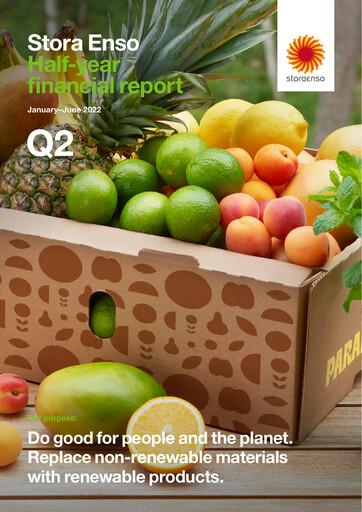 Thumbnail Stora Enso
 Half-year Report 2022-h1