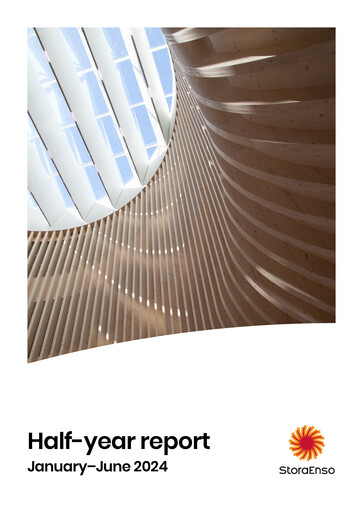 Thumbnail Stora Enso
 Half-year Report 2024-h1