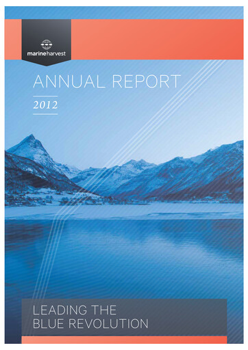 Thumbnail Mowi Annual Report 2012