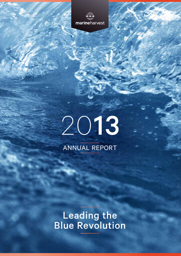 Thumbnail Mowi Annual Report 2013