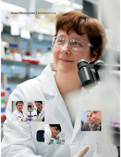 Thumbnail Alnylam Pharmaceuticals
 Annual Report 2009