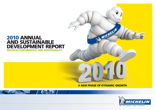 Thumbnail Michelin Sustainability Report 2010