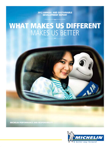 Thumbnail Michelin Sustainability Report 2012