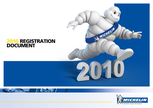 Thumbnail Michelin Universal Registration Document 2010