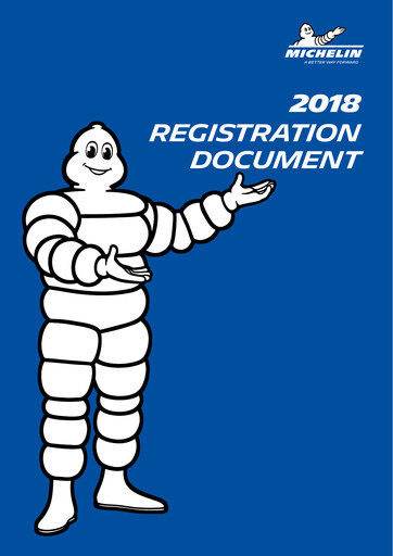 Thumbnail Michelin Universal Registration Document 2018