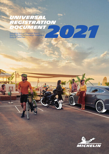 Thumbnail Michelin Universal Registration Document 2021
