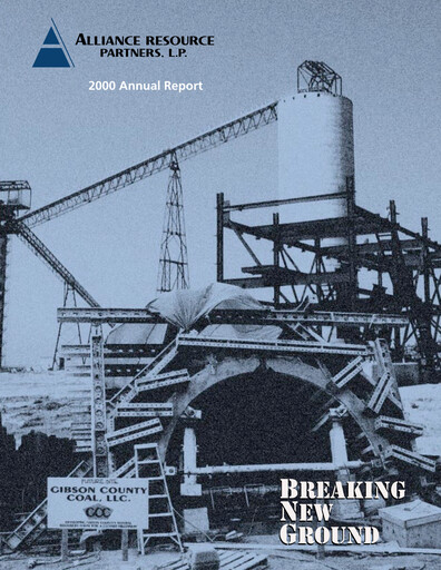 Thumbnail Alliance Resource Partners Annual Report 2000