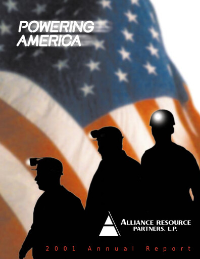 Thumbnail Alliance Resource Partners Annual Report 2001
