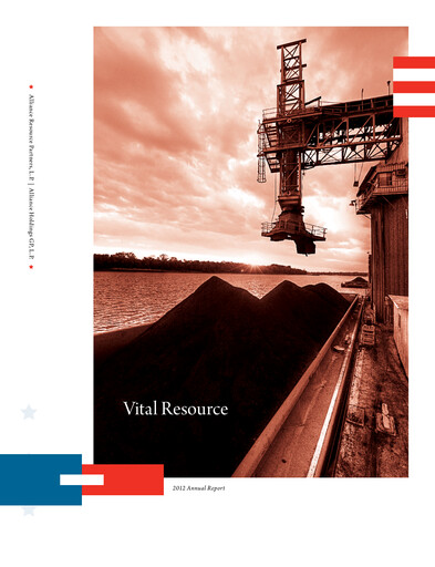 Thumbnail Alliance Resource Partners Annual Report 2012