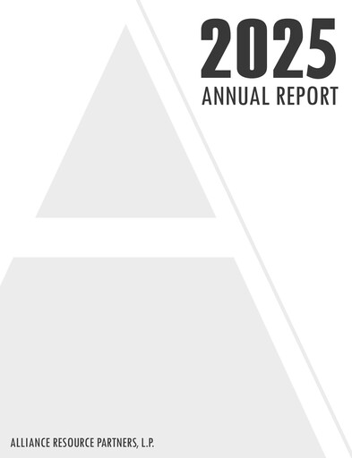 Thumbnail Alliance Resource Partners Annual Report 2025