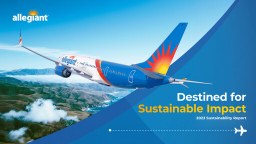 Thumbnail Allegiant Travel Company Sustainability Report 2023