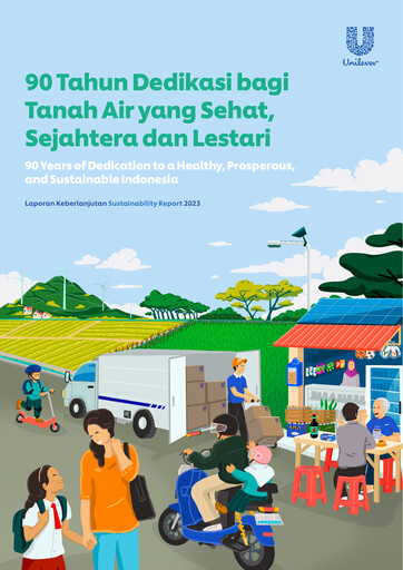 Thumbnail Unilever Indonesia Sustainability Report 2023