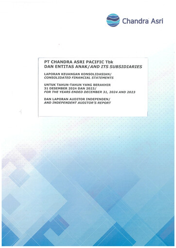 Thumbnail Chandra Asri Petrochemical Financial Statement 2024