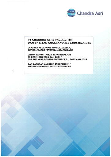 Thumbnail Chandra Asri Petrochemical Financial Statement 2025