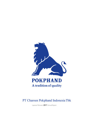 Thumbnail Charoen Pokphand Indonesia Annual Report 2017