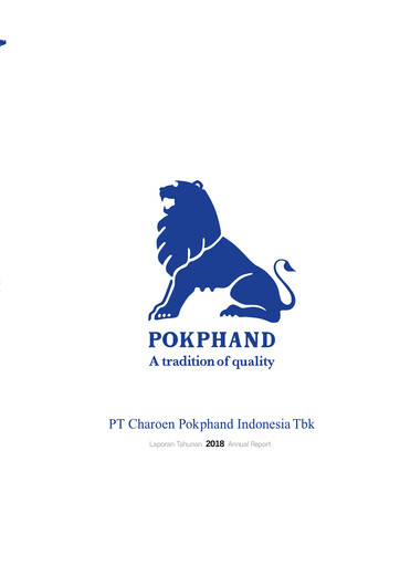 Thumbnail Charoen Pokphand Indonesia Annual Report 2018