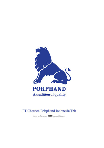 Thumbnail Charoen Pokphand Indonesia Annual Report 2019