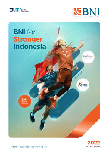 Thumbnail Bank Negara Indonesia
 Annual Report 2022