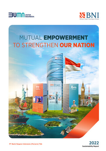 Thumbnail Bank Negara Indonesia
 Sustainability Report 2022