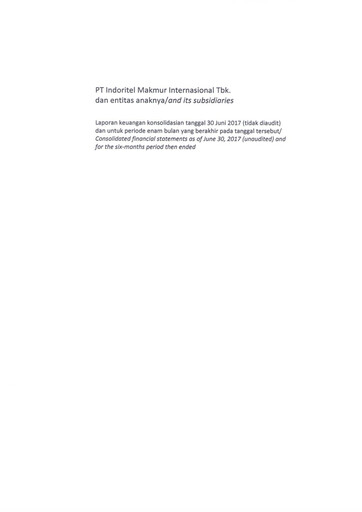 Vorschaubild Indoritel Halbjahresbericht 2017-h1