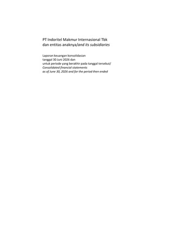 Thumbnail Indoritel Half-year Report 2026-h1