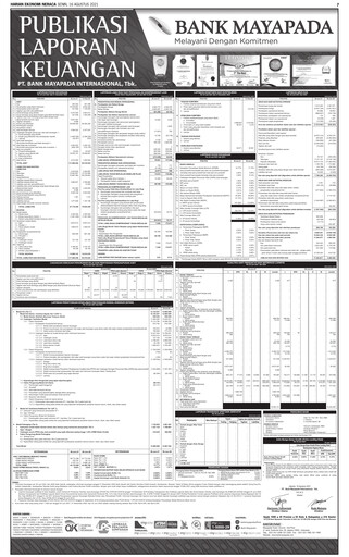 Vorschaubild Bank Mayapada Internasional Quartalsbericht 2021-q2