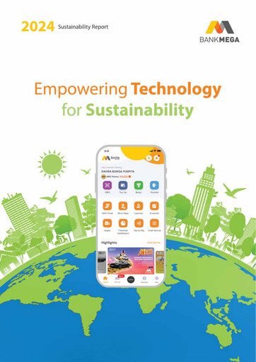 Thumbnail Bank Mega
 Sustainability Report 2024