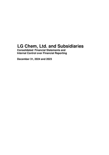 Thumbnail LG Chem Financial Statement 2024