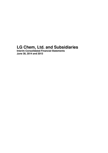 Thumbnail LG Chem Quarterly Report 2014-q2
