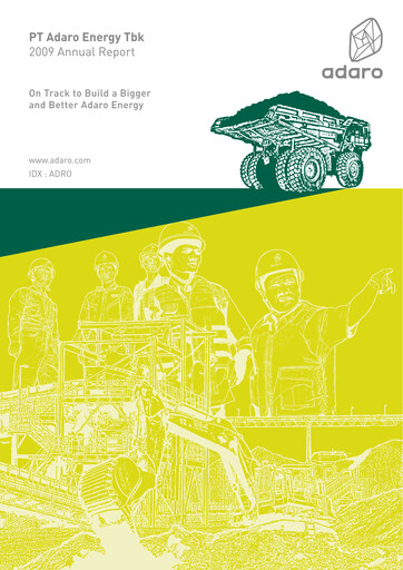 Thumbnail Adaro Energy
 Annual Report 2009