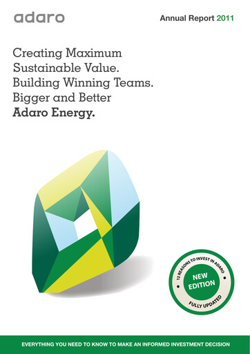Thumbnail Adaro Energy
 Annual Report 2011