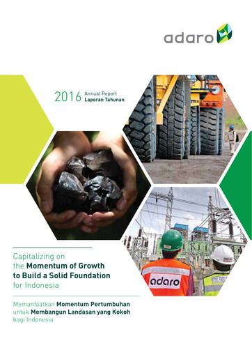 Thumbnail Adaro Energy
 Annual Report 2016