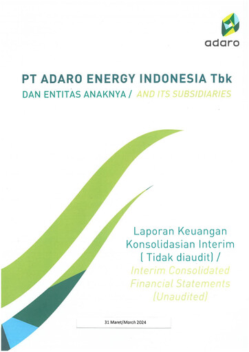 Thumbnail Adaro Energy
 Financial Statement 2024-q1