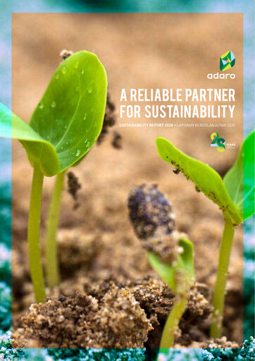 Thumbnail Adaro Energy
 Sustainability Report 2020