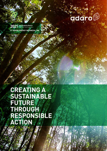 Thumbnail Adaro Energy
 Sustainability Report 2021