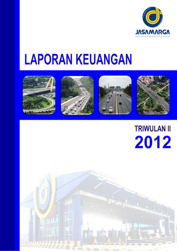 Miniature Jasa Marga Rapport semestriel 2012-h1