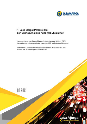 Miniature Jasa Marga Rapport semestriel 2021-h1