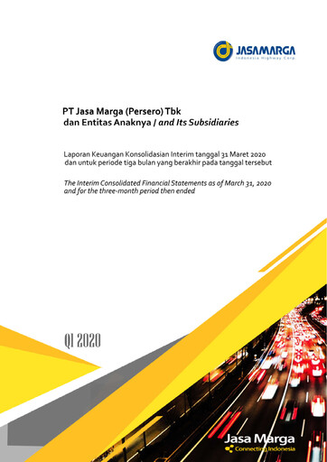 Miniature Jasa Marga Rapport trimestriel 2020-q1