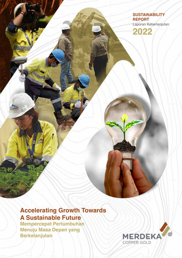 Thumbnail Merdeka Copper Gold
 Sustainability Report 2022